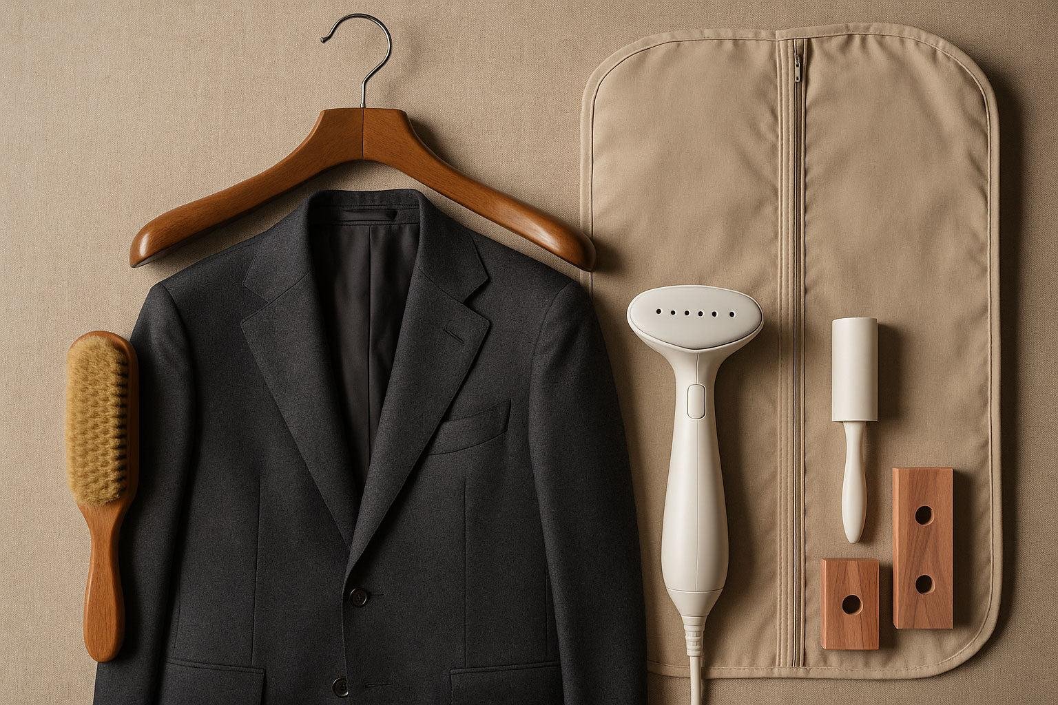Clothing care guide for premium men's clothes and luxury menswear